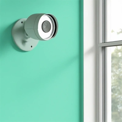 Morgantown vivint camera facing a window